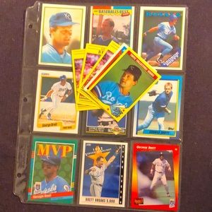 ⚾️ George Brett Baseball Cards - Lot of 14 ⚾️